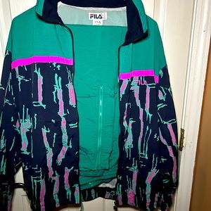 FILA, vintage warmup suit.
